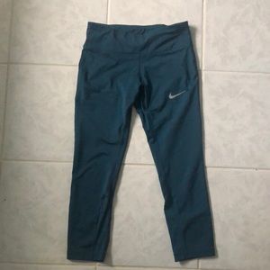 Blue Nike leggings